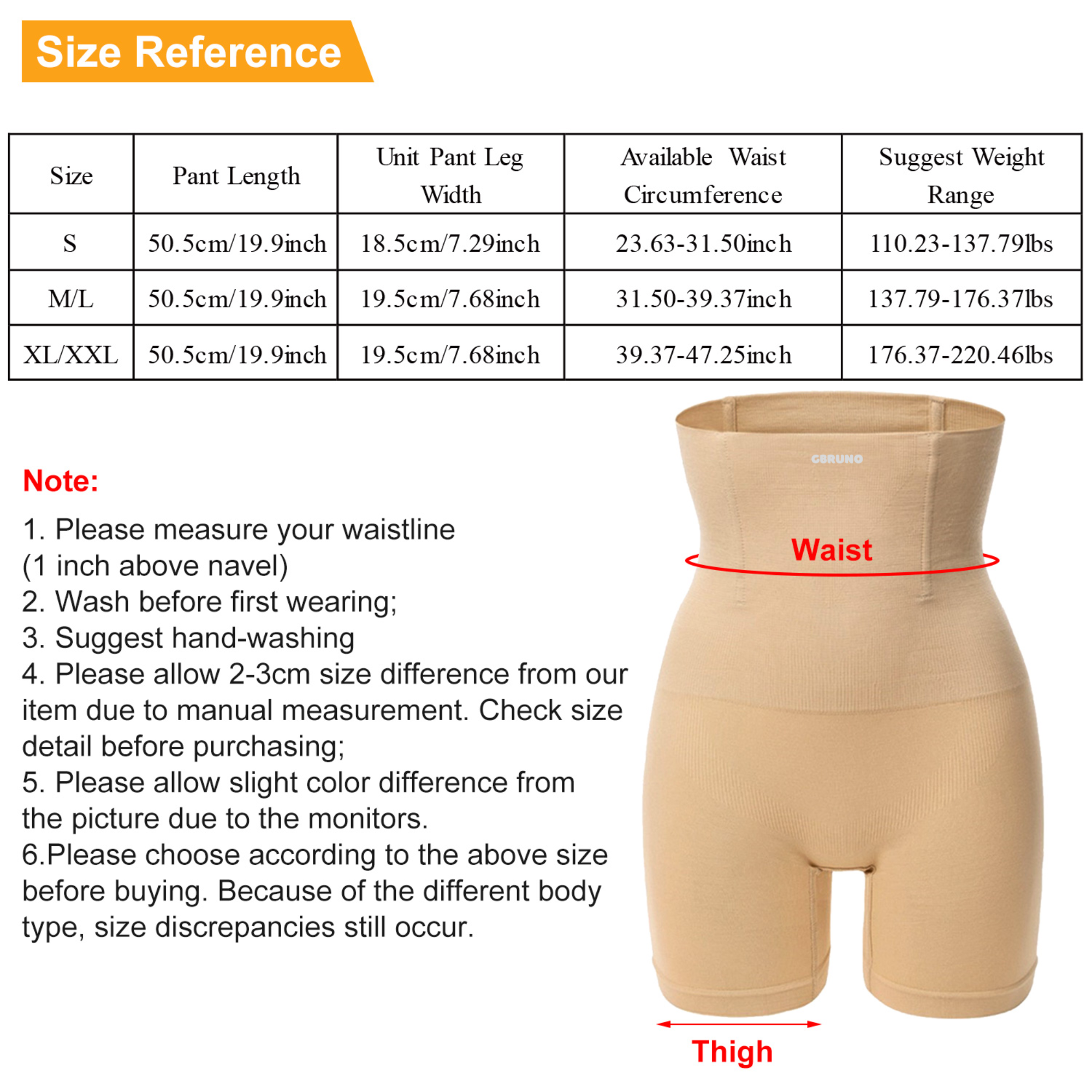 High Waist Shapewear Seamless Tummy Control Panties Butt Lifter Thigh Slimmer Body Trainer Shaper Compression Lingerie Panties for Women