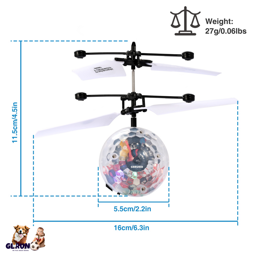 RC Flying Balls Electric Infrared Induction Drone Helicopter Ball LED Light Kids Flying Toy