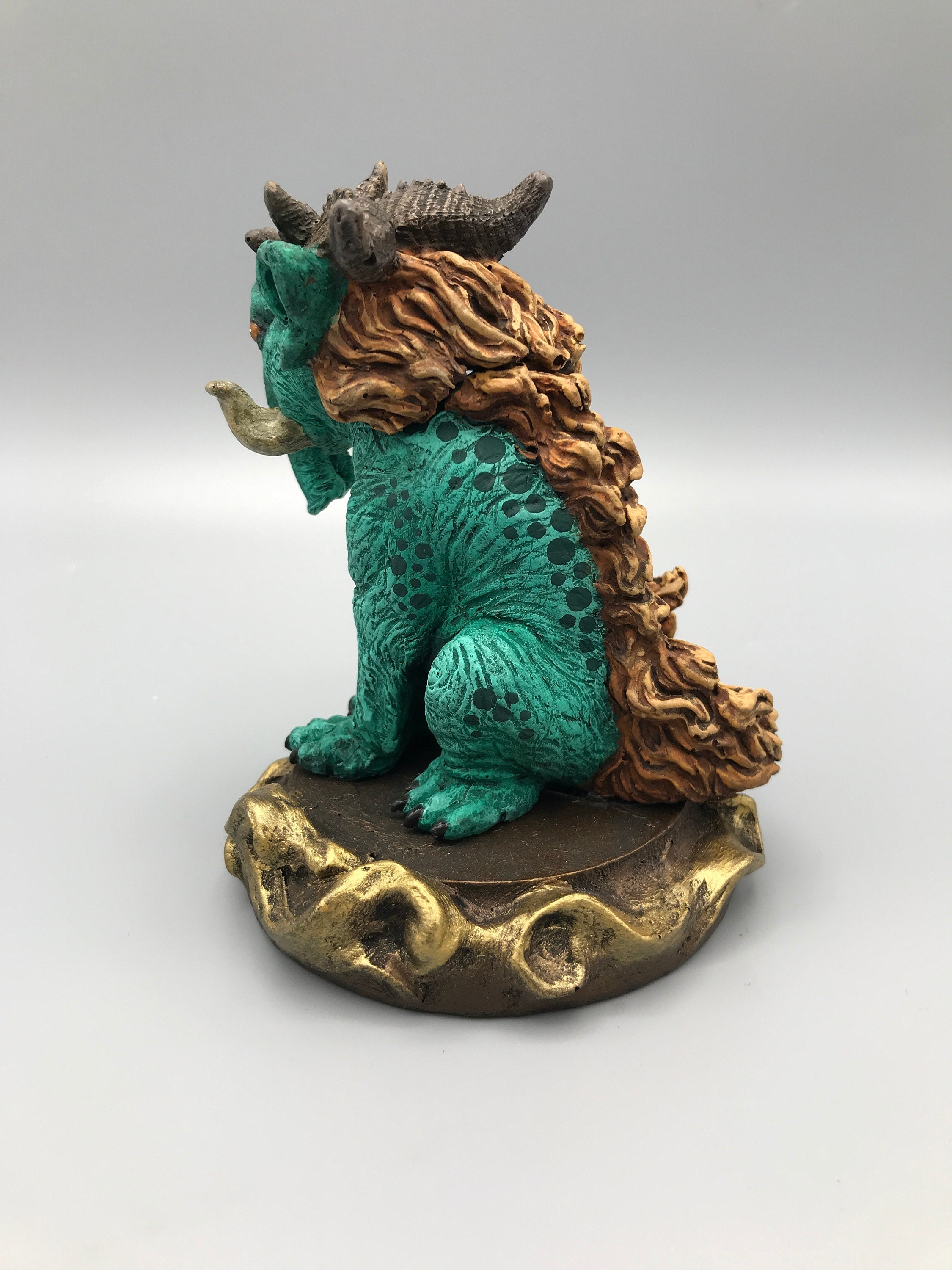Baku, the Dream Guardian Statue, Full Color