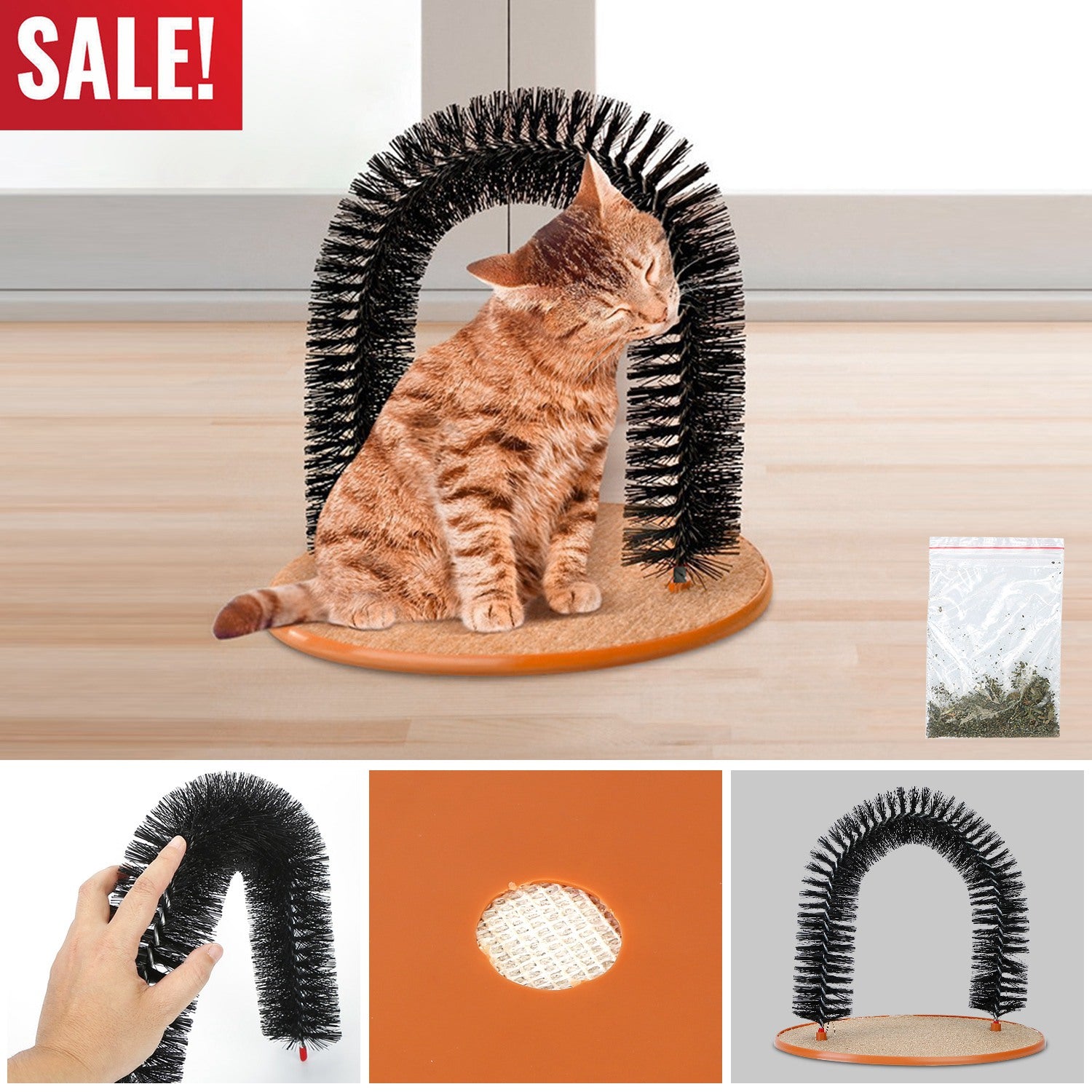GBruno Cat Arch Self Groomer