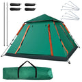 4-5 Person Camping Tent Outdoor Foldable Waterproof Tent with 2 Mosquito Nets Windows Carrying Bag for Hiking Climbing Adventure Fishing