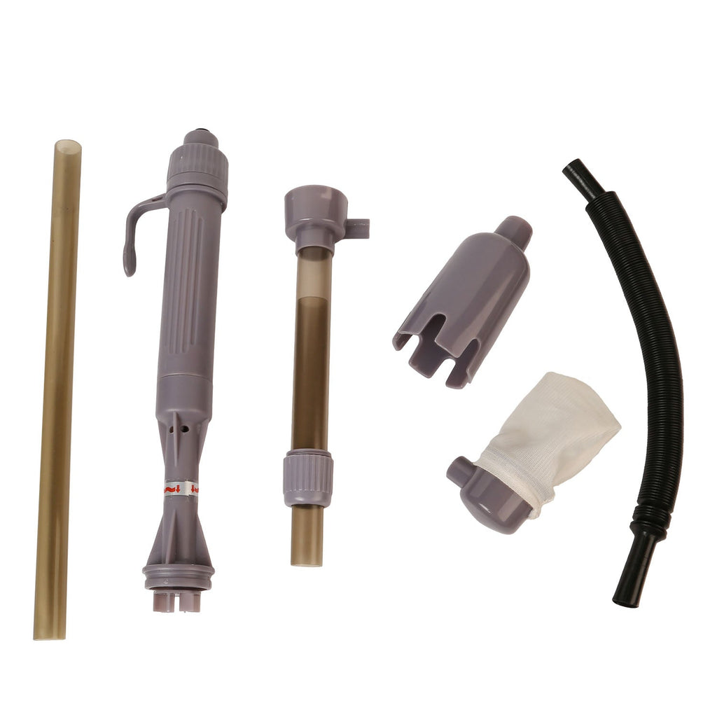 Aquarium Syphon Fish Tank Vacuum Gravel Water Filter Cleaner Powered by battery