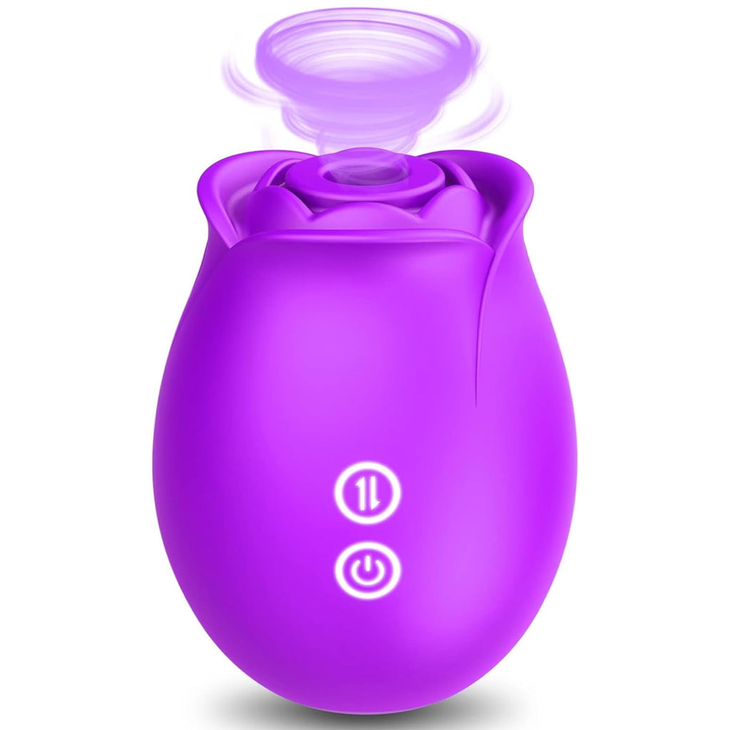 Rose Flower Intimate Personal Massager for Women with Stimulation Features