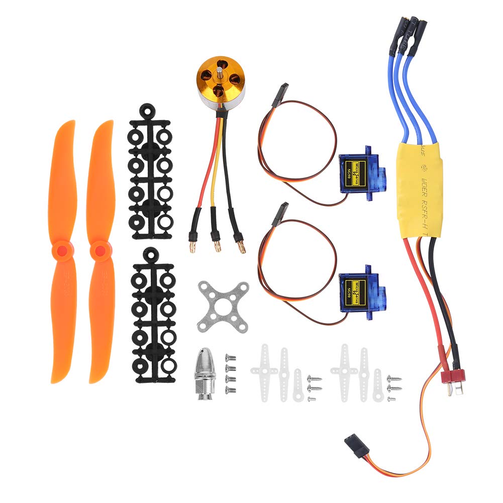 Premium RC A2212 2200KV Brushless Motor, New 30A ESC Electric Speed Controller