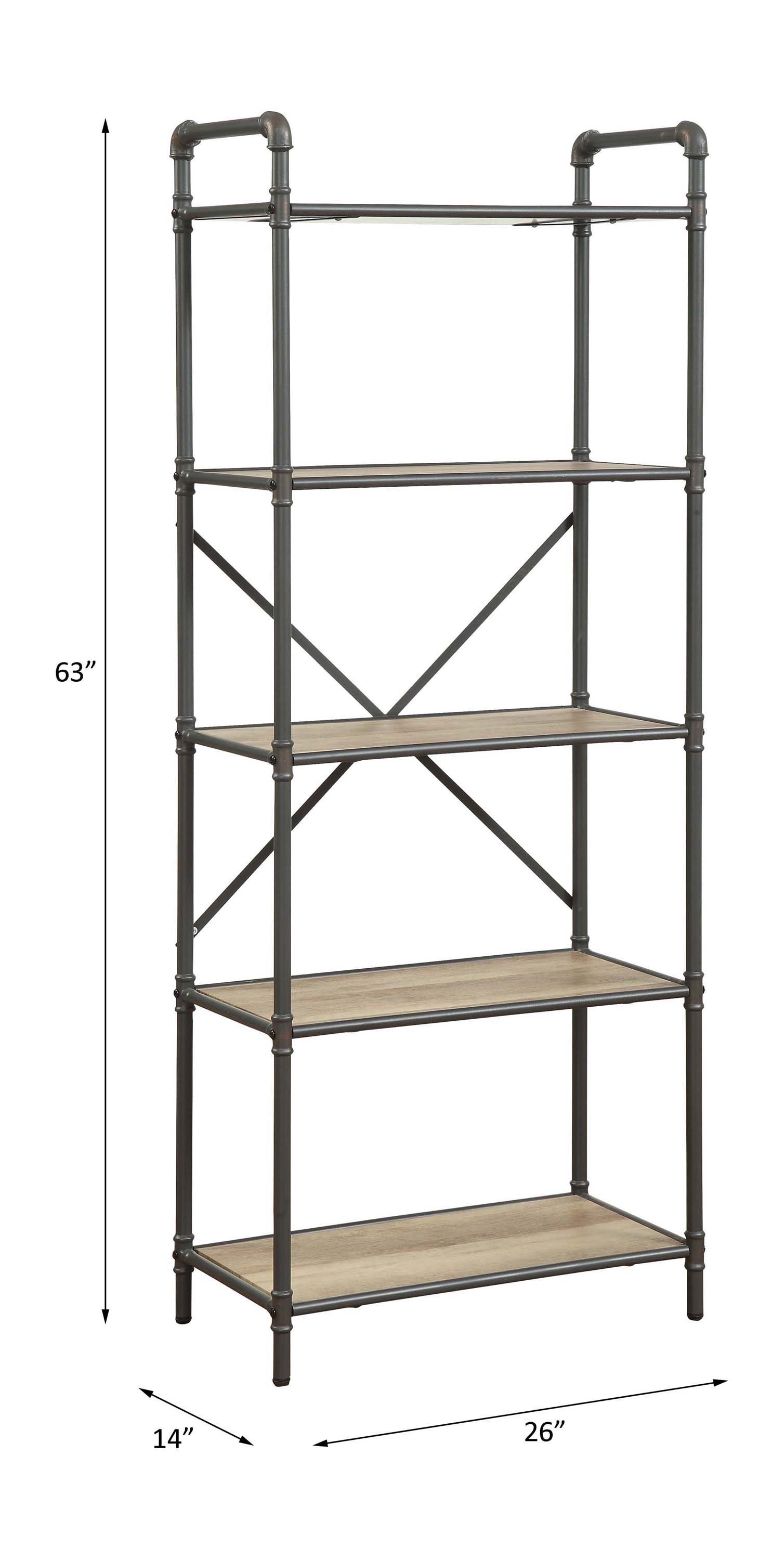 Itzel - Bookshelf For Office