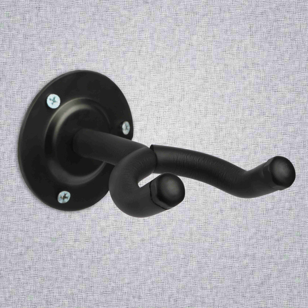 Wall Mount Guitar Hanger Padded Steel Guitar Bracket Holder Hook Rack For Electric Acoustic Bass Guitars