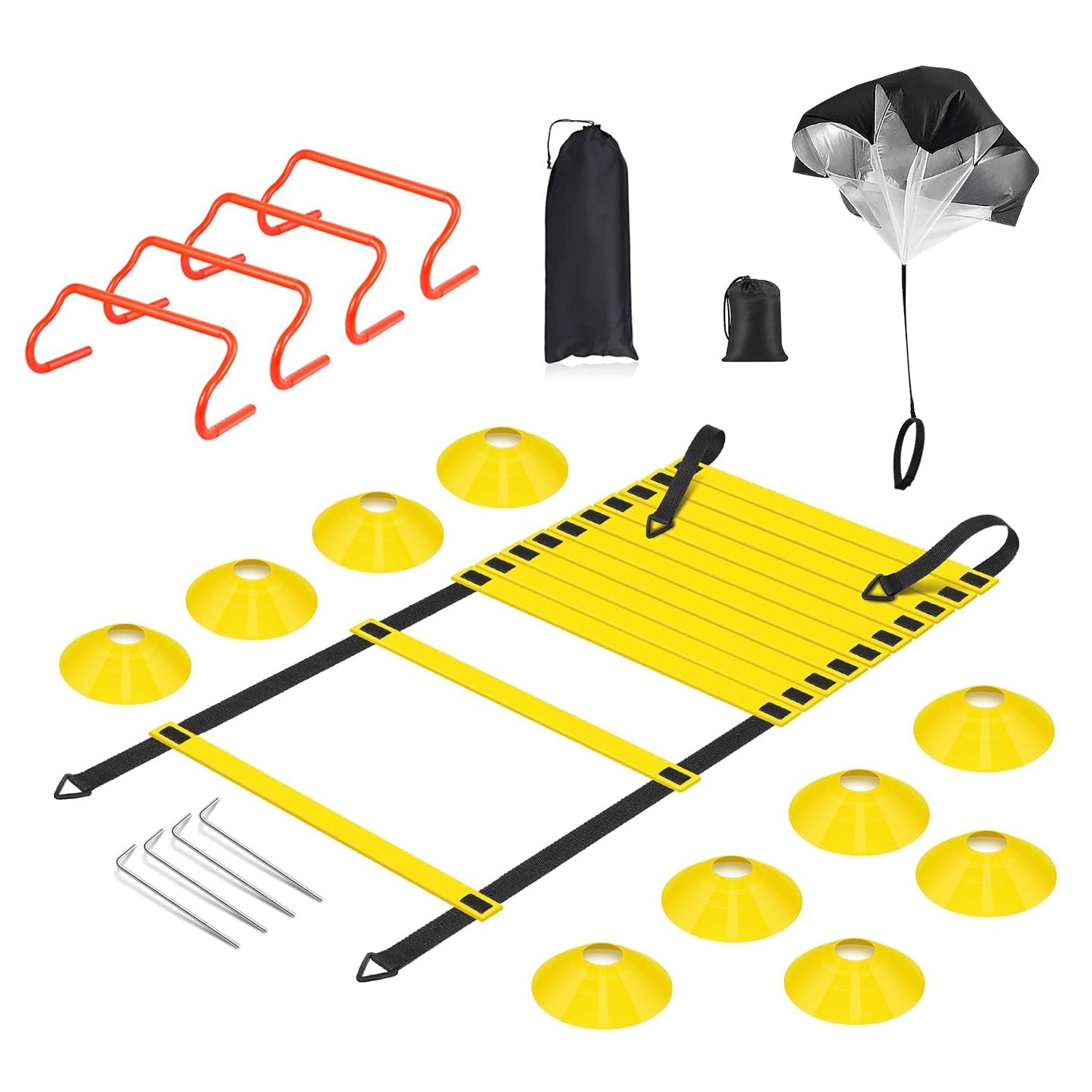 GBruno Speed Agility Training Equipment Set