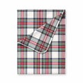 Holiday Plaid Baby Christmas Stroller Blanket – Soft & Cozy