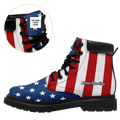 Patrioticustom Personalized Flag Booties, Custom America Flag, Patriotic Booties,1921-23020120