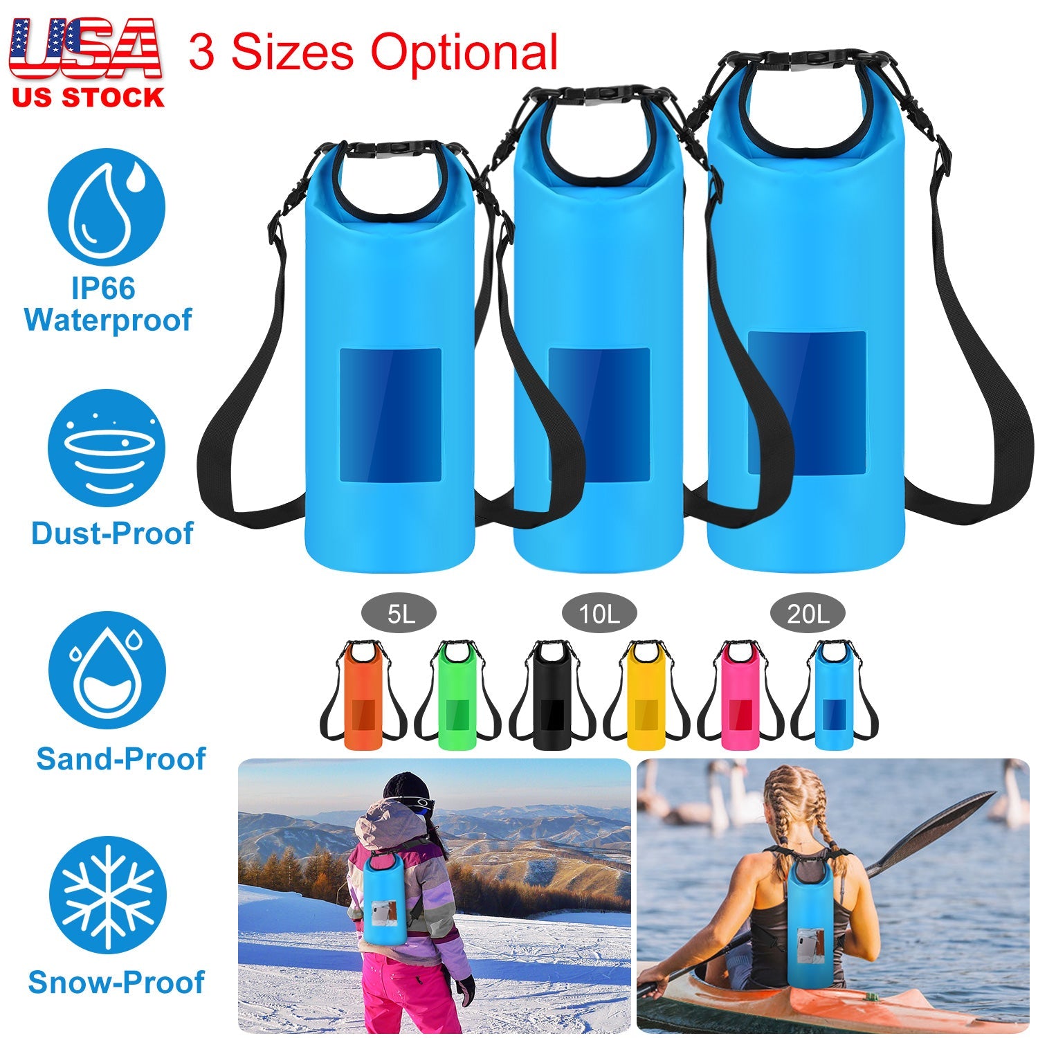 GBruno Floating Waterproof Dry Bag