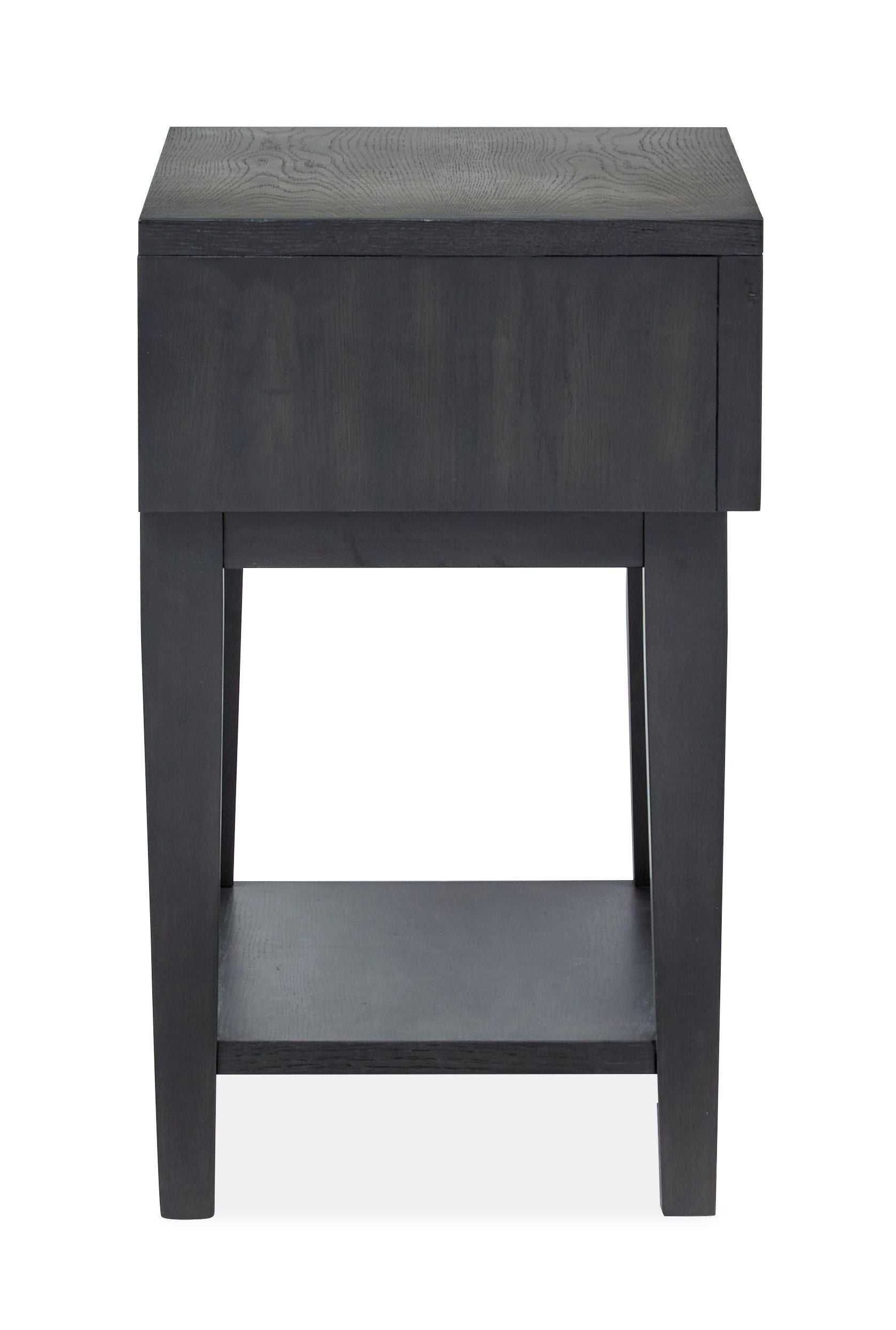 Lindon - Dark Open Nightstand - Coffee Bean