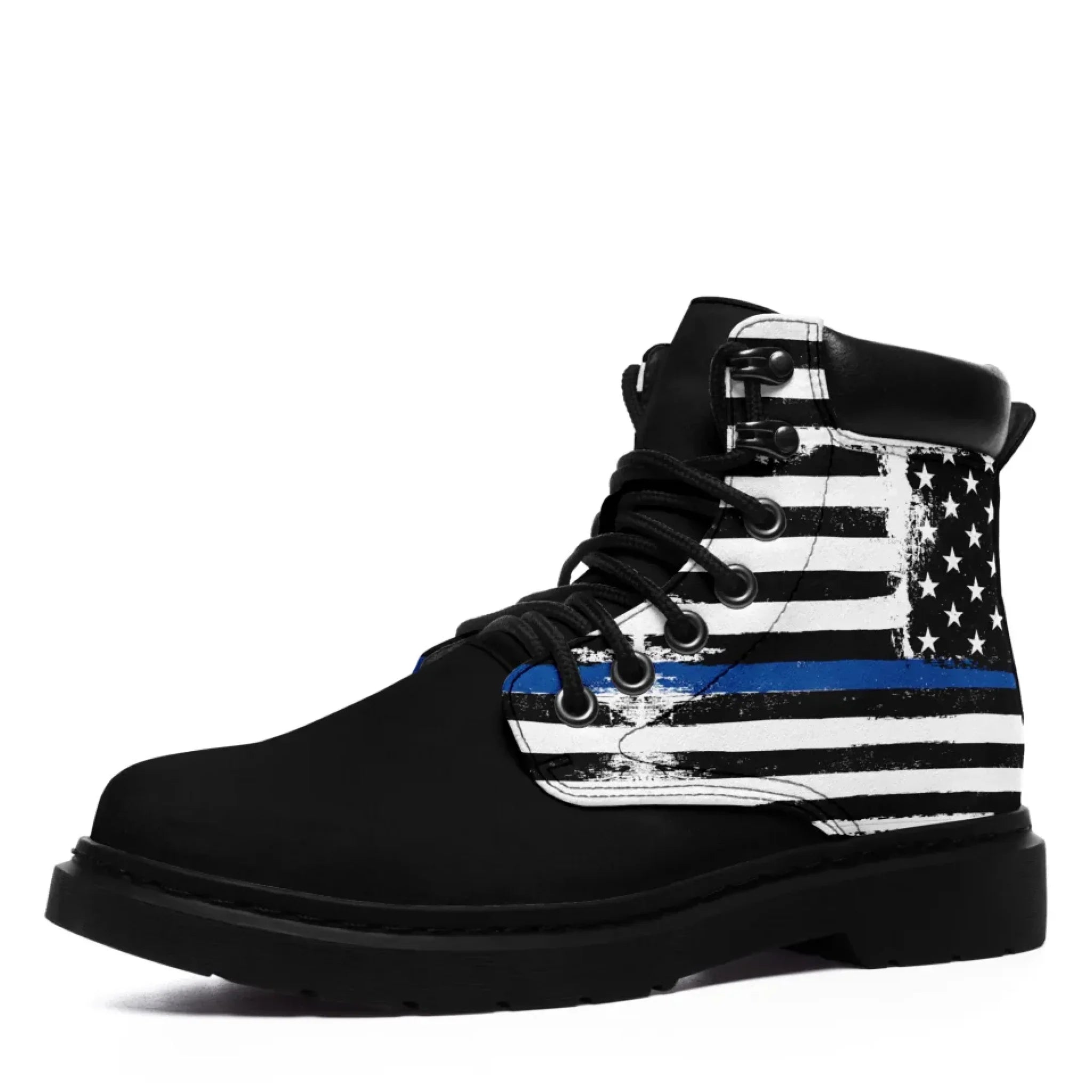 Personalized USA Flag Boots, Custom Patriotic Boots, Stylish and Comfortable Unisex Boots