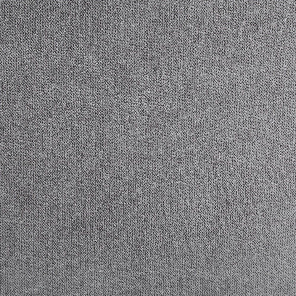 Edina - Side Chair (Set of 2) - Gray Fabric, Oak & Sandy Black