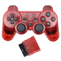 Transparent Eye Catching Wireless Dual Shock Bluetooth Joystick Gamepad Console Controller Compatible With PC Laptop