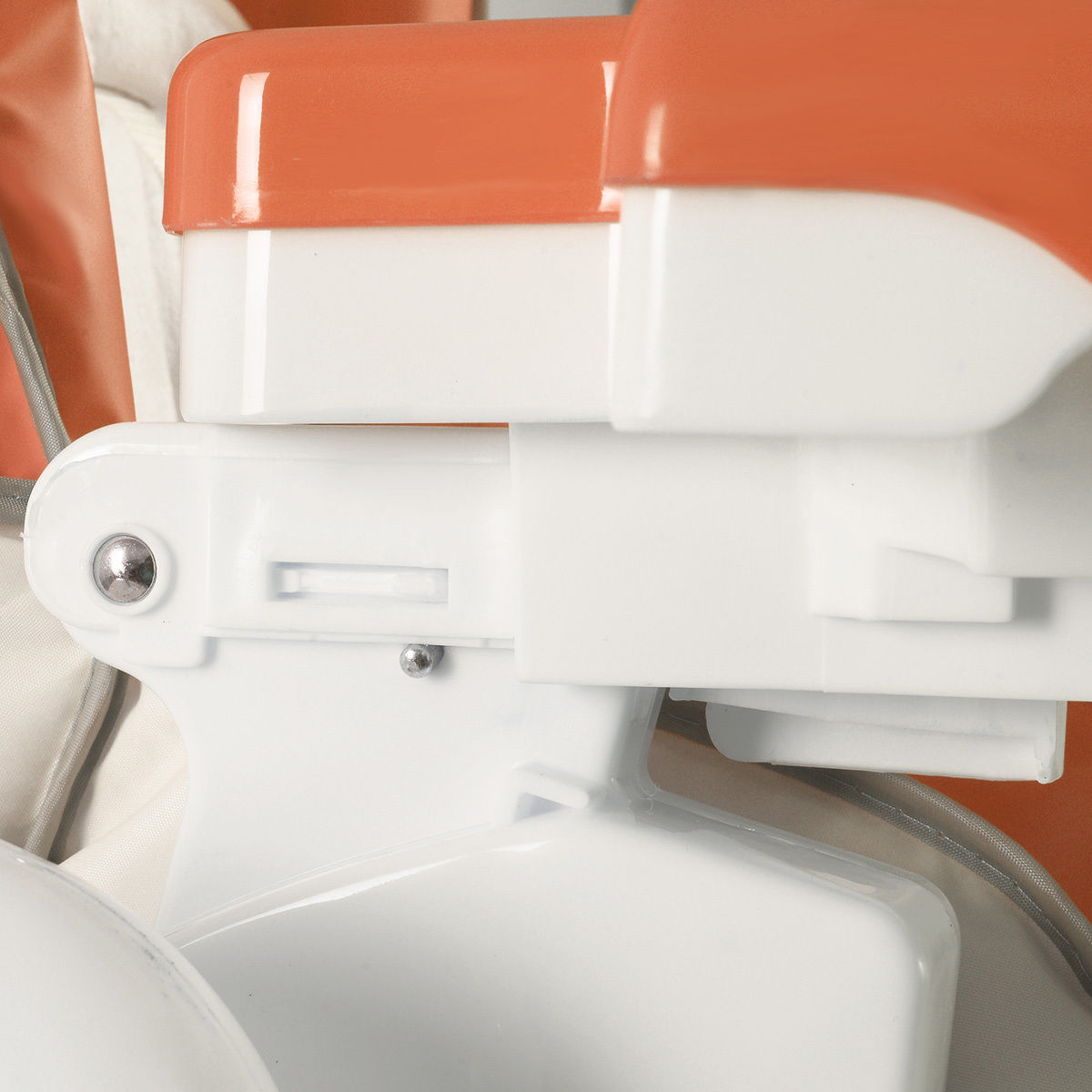 Portable Folding Baby High Chair Toddler Feeding Seat-orange