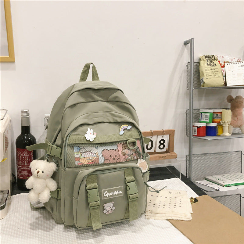 Elegant Female Backpack For Teenager Girls And Women Cute Fashionable Book Schoolbag And Laptop Bag
