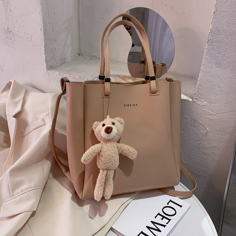 Elegant Ladies 2 piece set / suit Handbag Composite Bag Set Ladies Handbag Large Shoulder Bag Purse Bag Handbag For Females