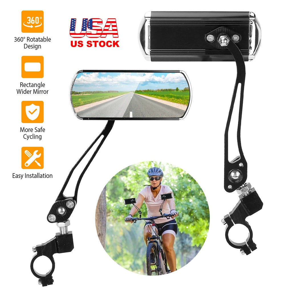 GBruno  1 Pair Handlebar Bike Mirrors
