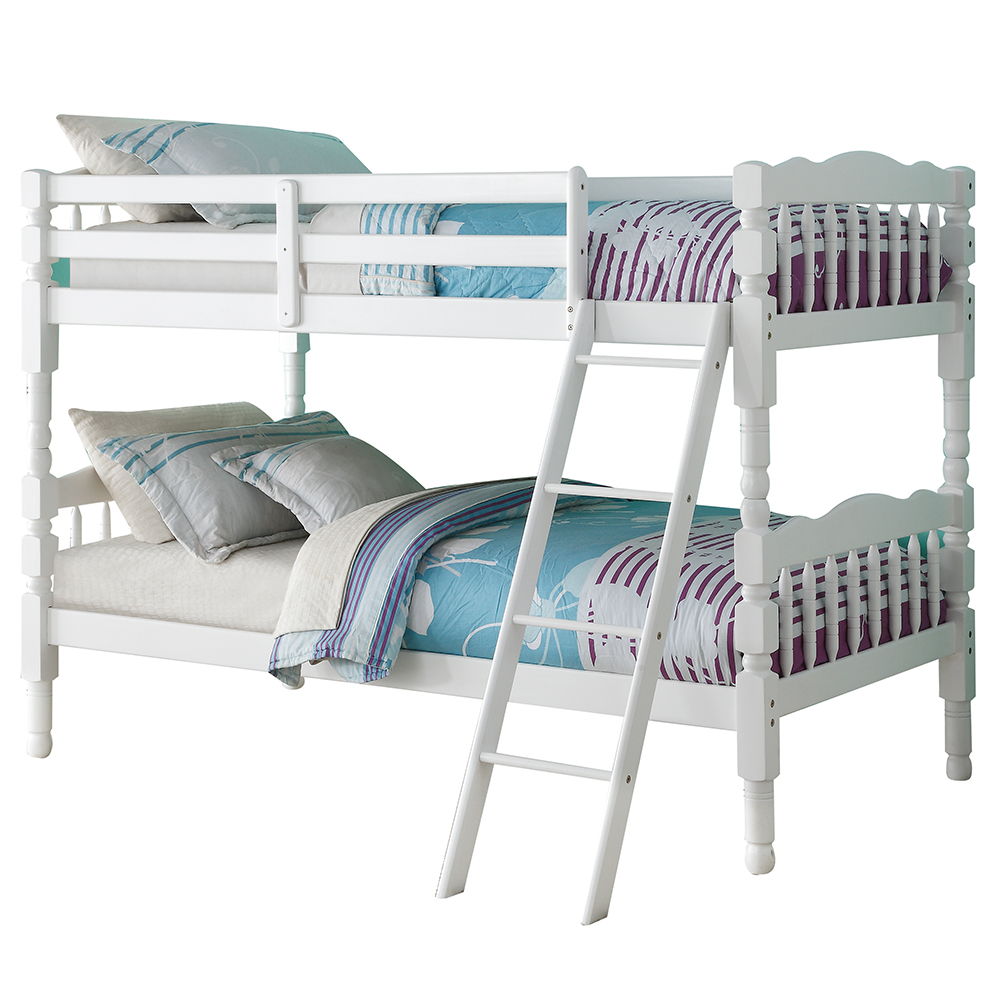 Homestead - Twin Over Twin Bunk Bed - White