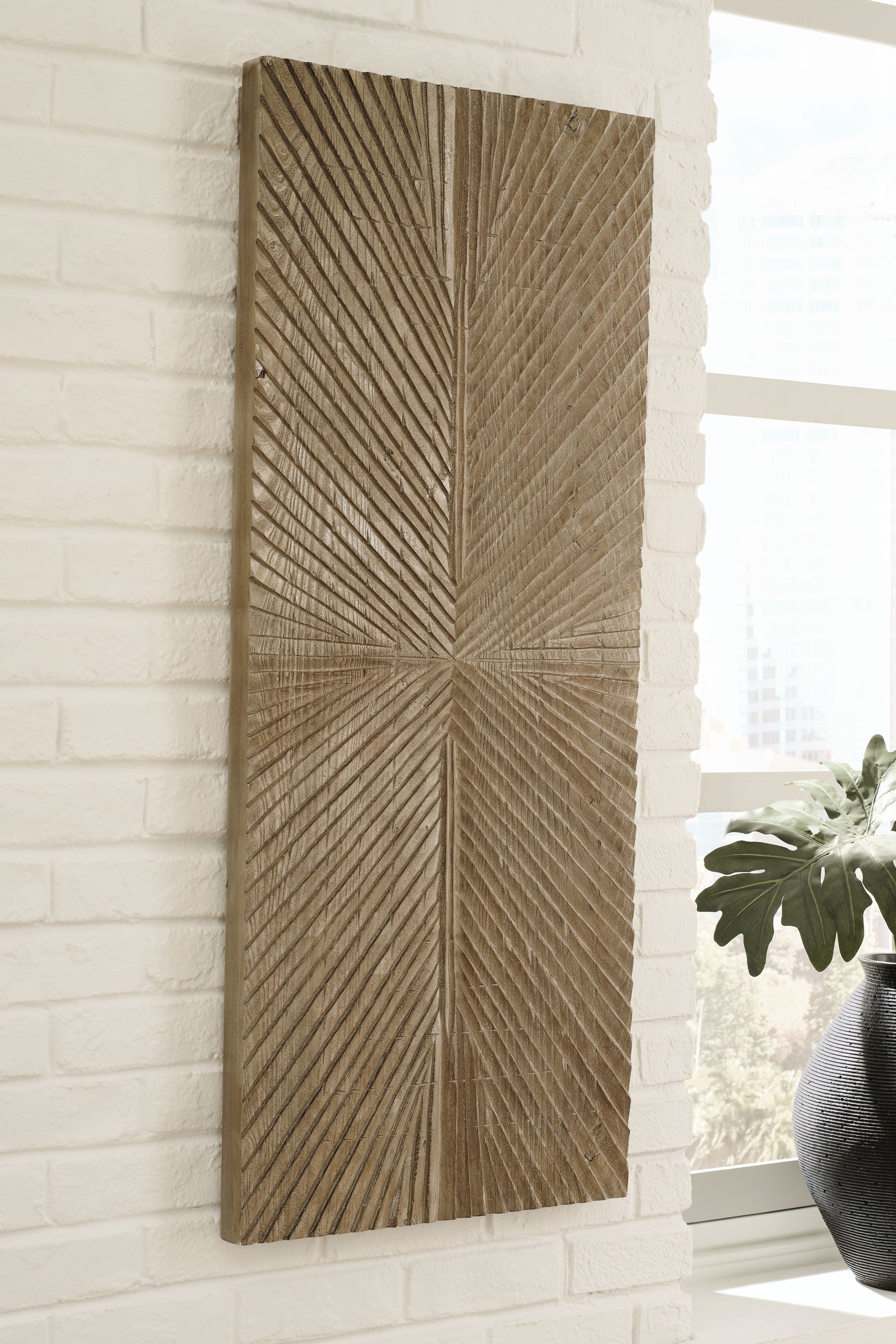 Lenora - Wall Decor - Distressed Brown