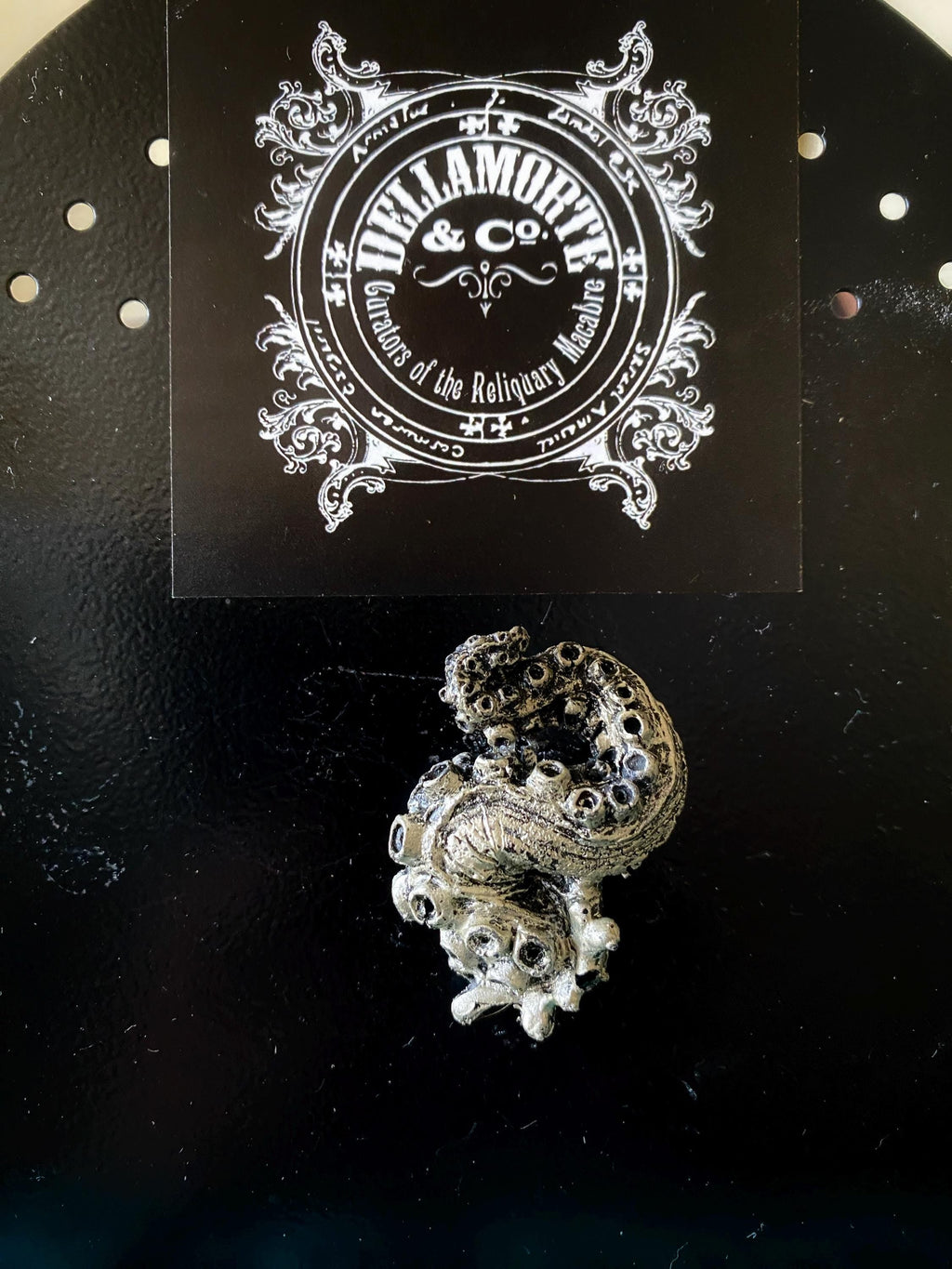 Kraken Tentacle Magnet, Pewter Finish