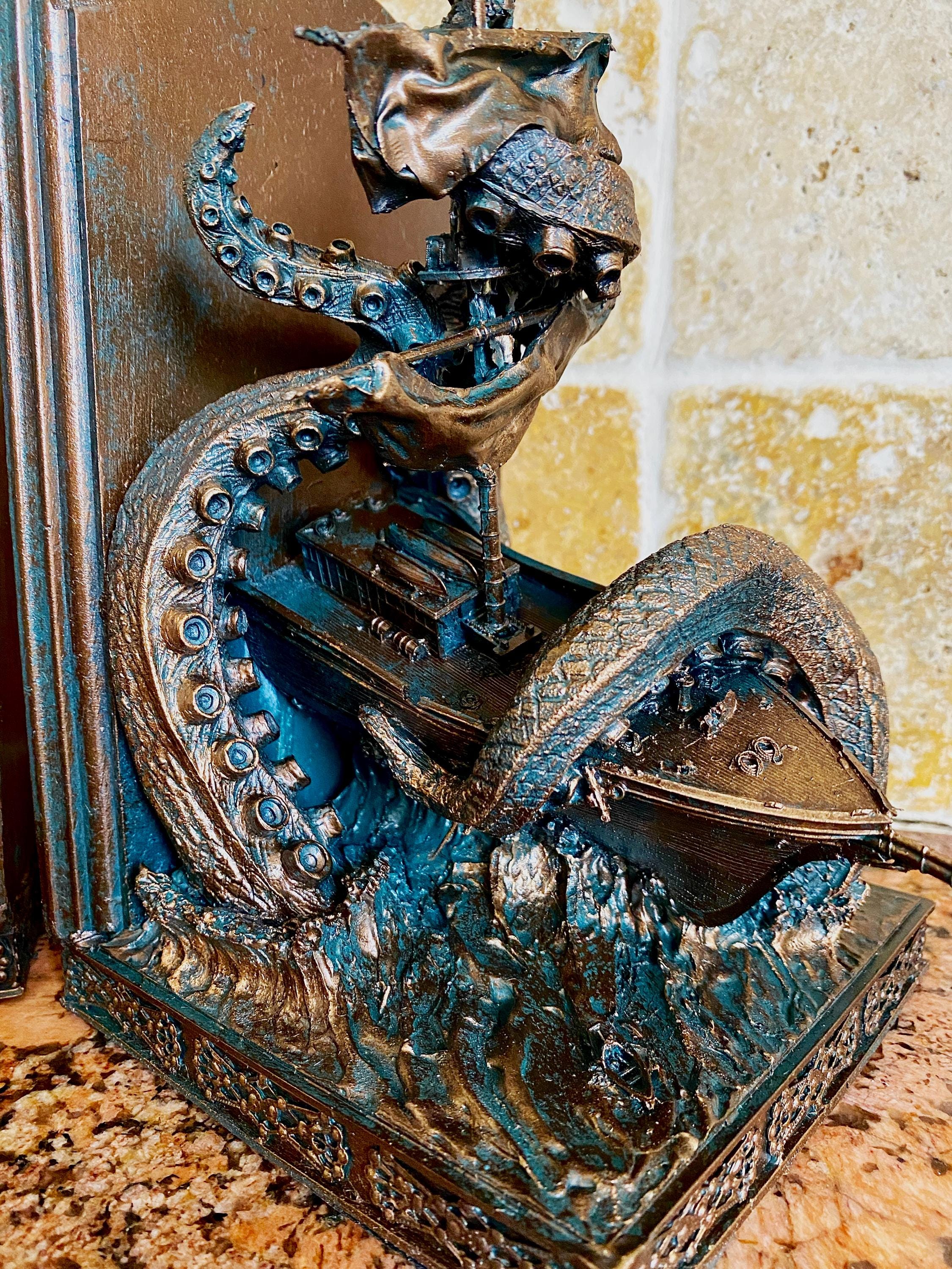 Kraken Bookends, Limited Edition