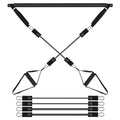 Pilates Bar Kit with 180LBS Resistance Bands Multifunctional Pilates Yoga Toning Bar Full Body Exercise Equipment Set for Beginners Intermediates Prof