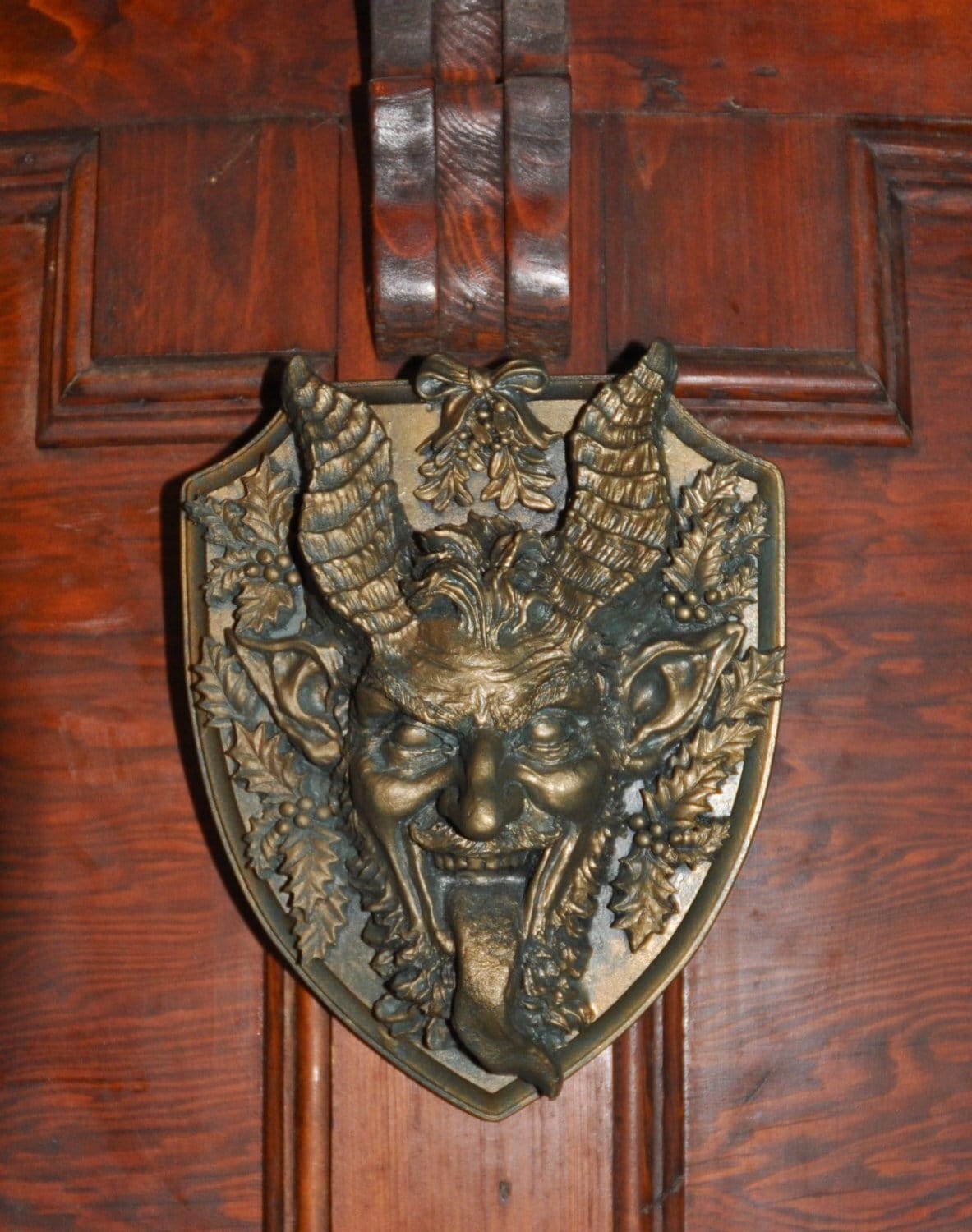 Krampus Wall Plaque
