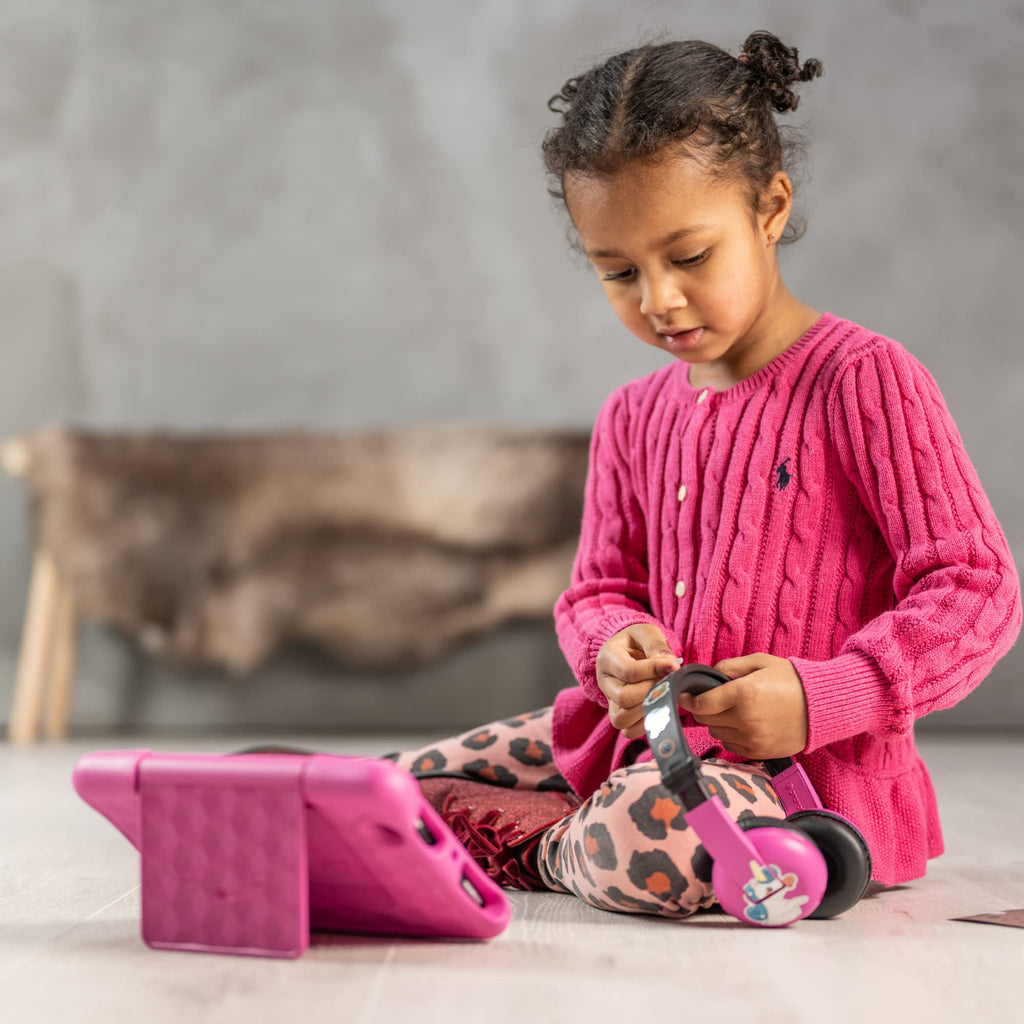 Volume Limiting Bluetooth BuddyPhones, PlayTime - Pink Ages 3-7