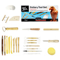 Mont Marte Pottery Tool Set Signature 23pc, Clay, Polymer, Ceramic Sculptures