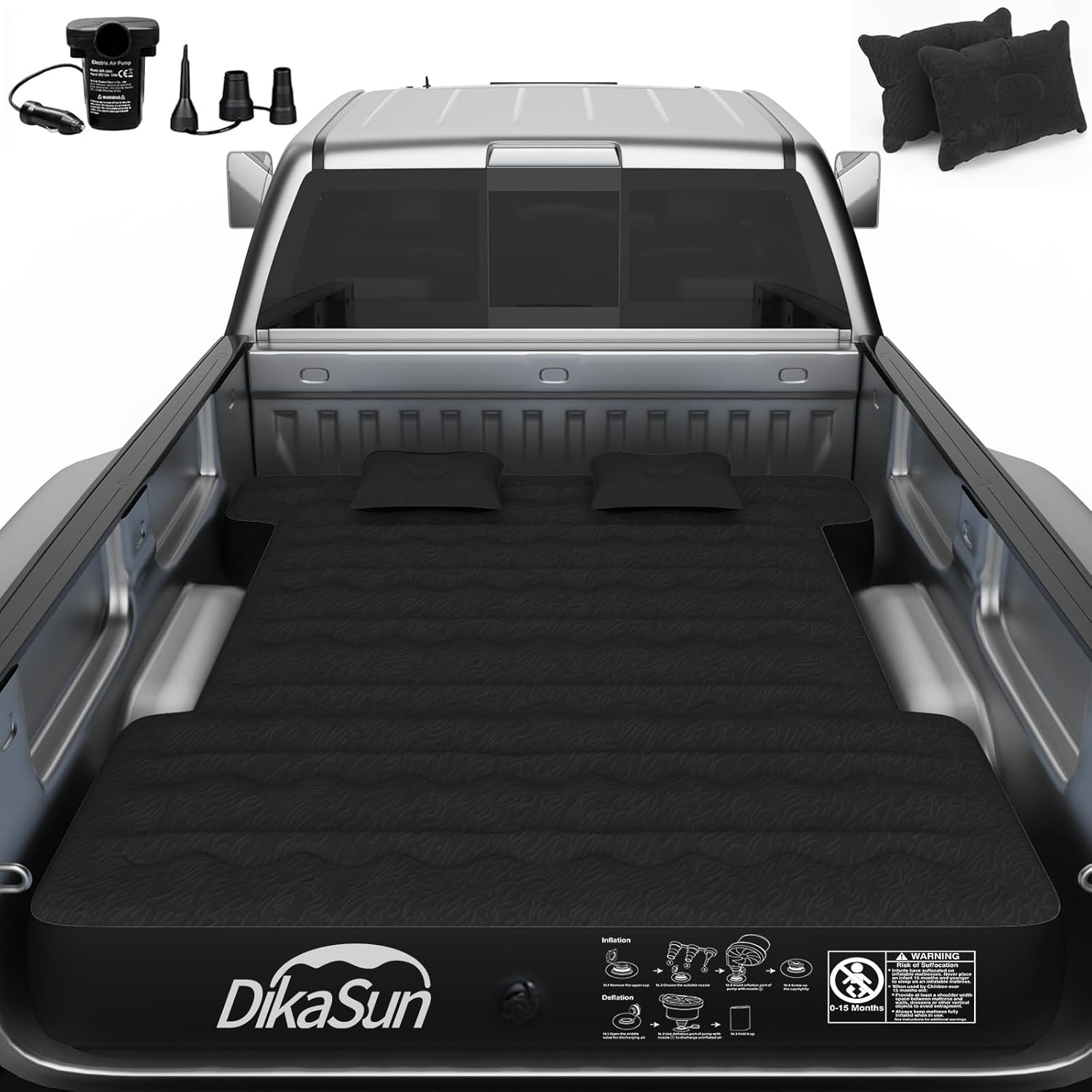 DikaSun Toyota 5.5-5.8ft | 6-6.5'  Truck Bed Air Mattress
