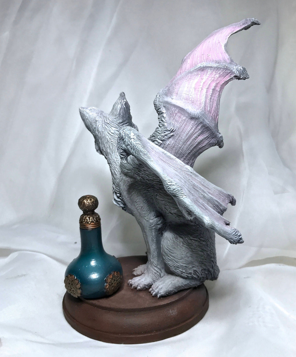 Fairy Cat: Witch's Familiar Statue, Full Color
