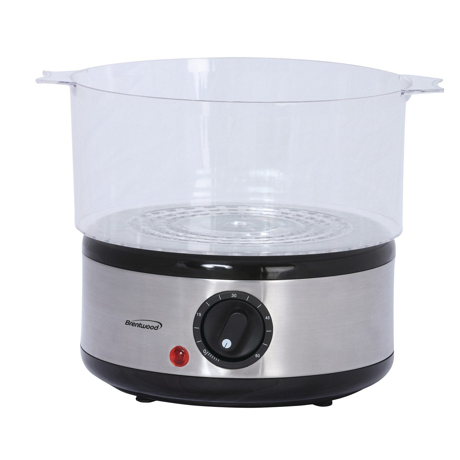 Brentwood Electric 2-Tier, 5 Quart, Stainless Steel