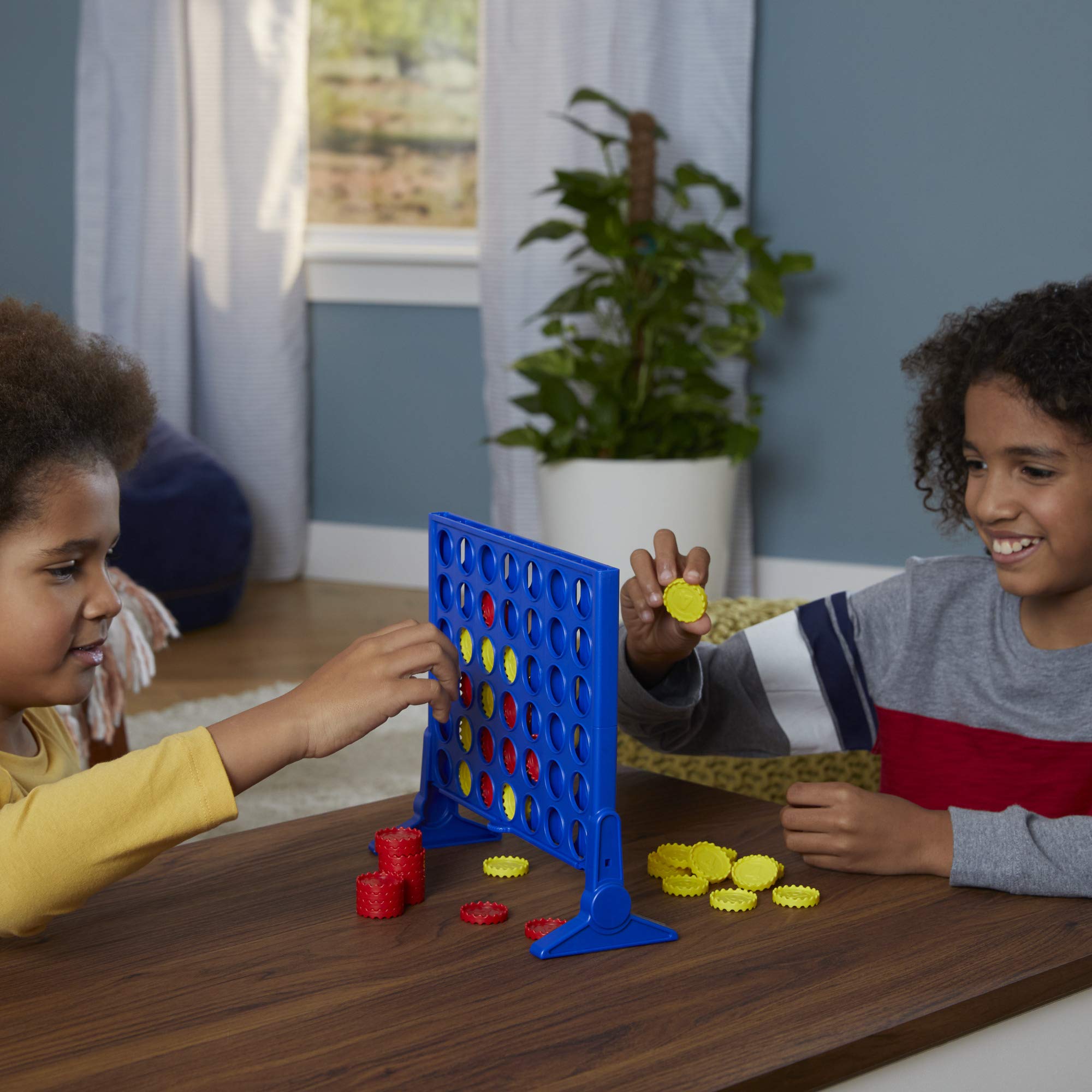 Hasbro Gaming Connect 4 Classic Grid,4 in a Row Game, Strategy Board Games