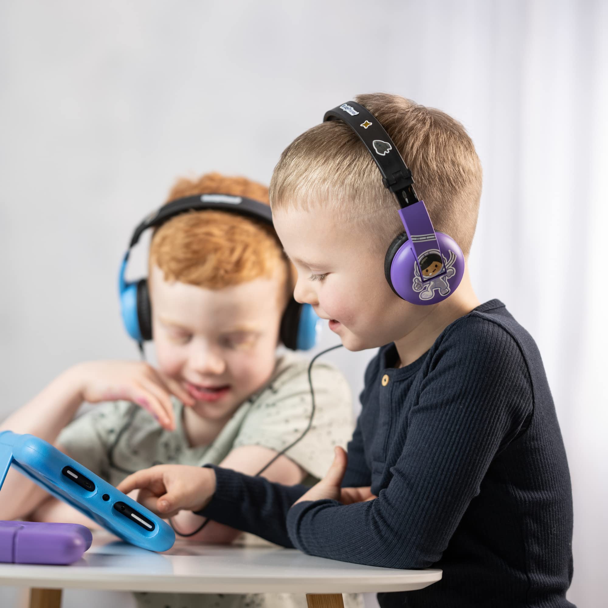 Volume Limiting Bluetooth BuddyPhones, PlayTime - Pink Ages 3-7