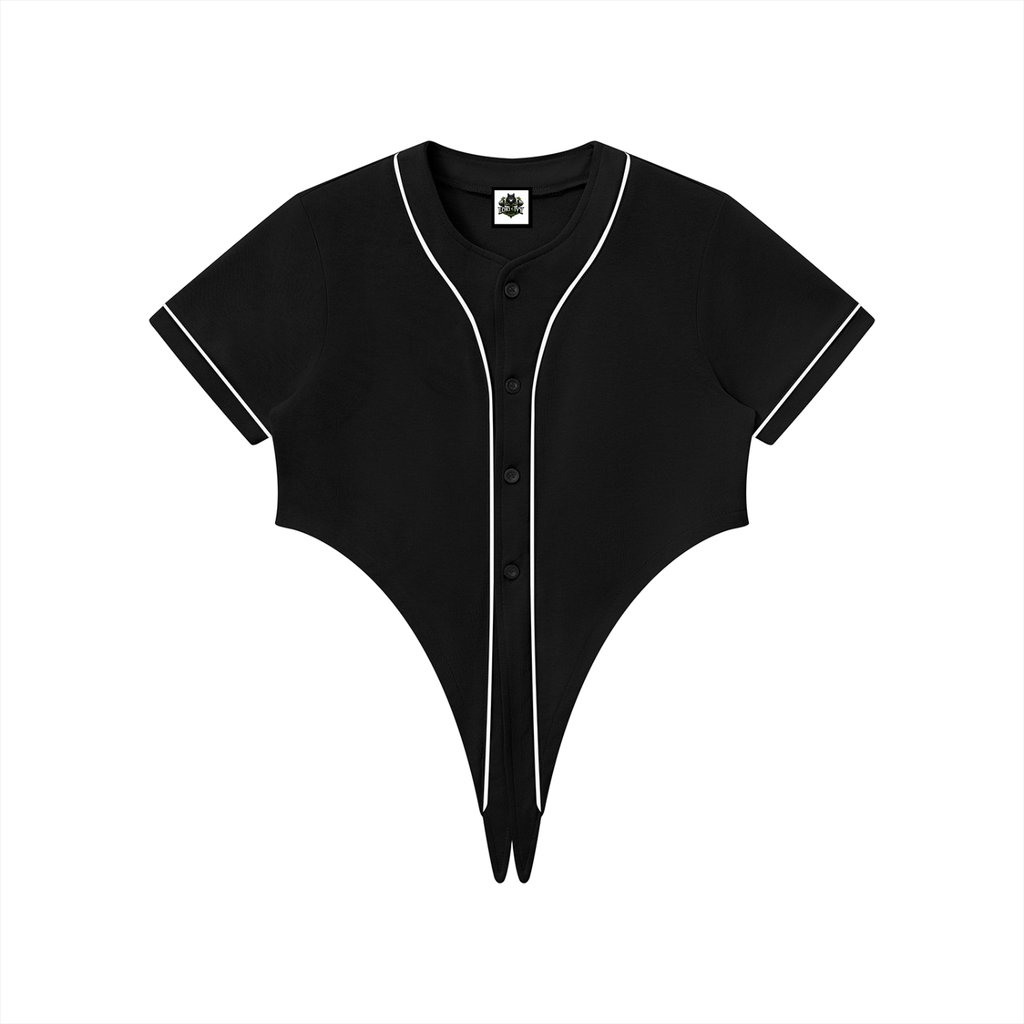 Loki & Ivy Women's Piping Baseball Jersey