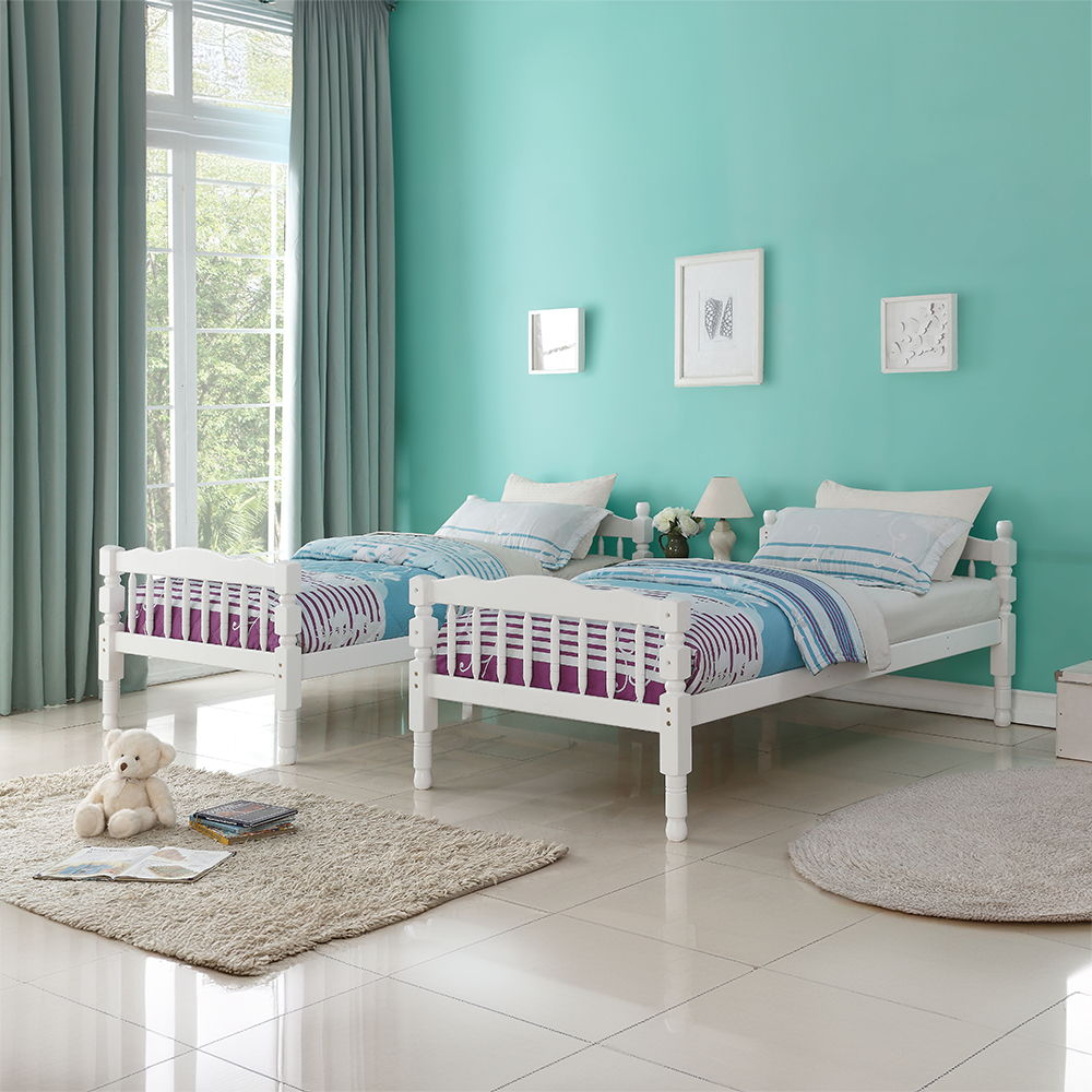 Homestead - Twin Over Twin Bunk Bed - White