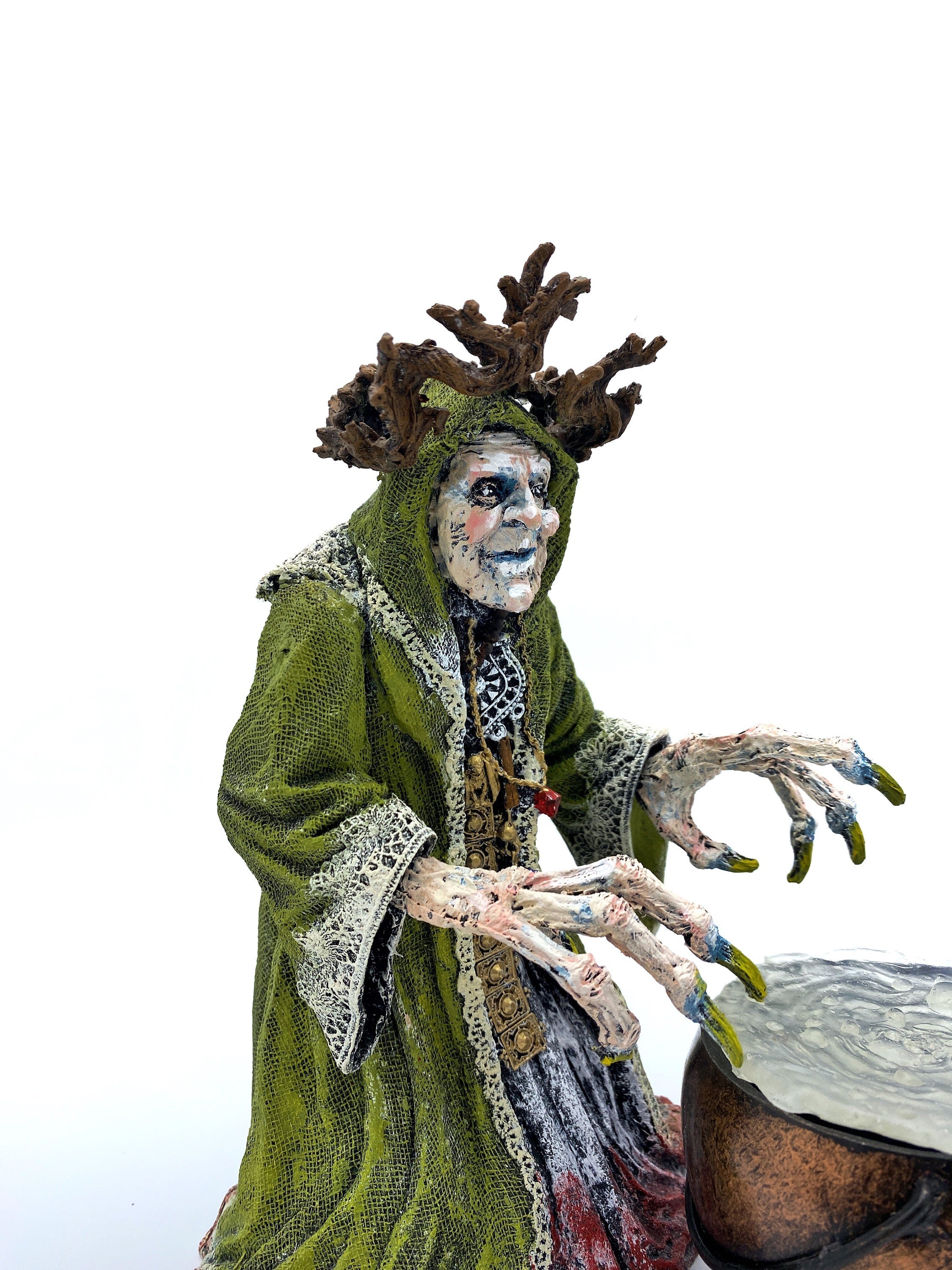 Gryla the Witch Statue, Full Color