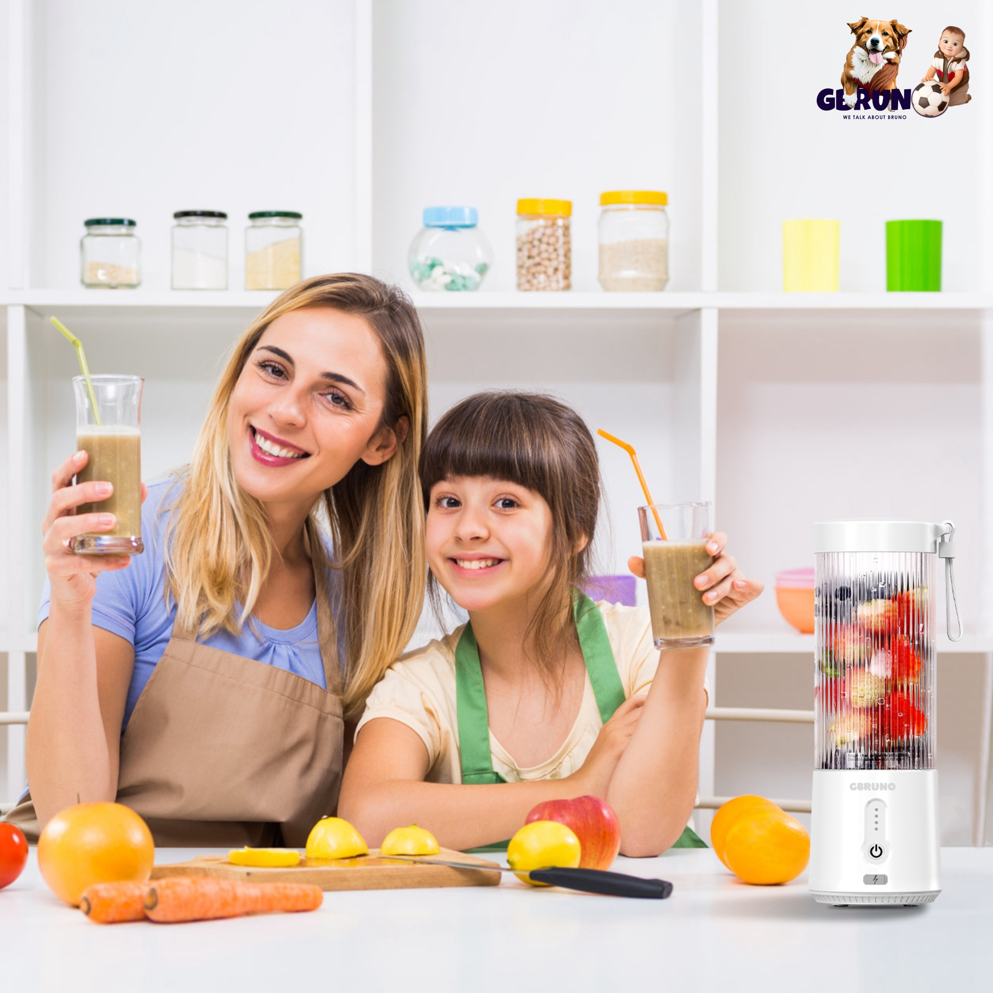 GBruno 50ML/15.2OZ Portable Fruit Blender