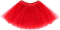 Girl Tutu Skirt, 3 Layers Tulle Tutus for Little Girls, (2T - 8T)
