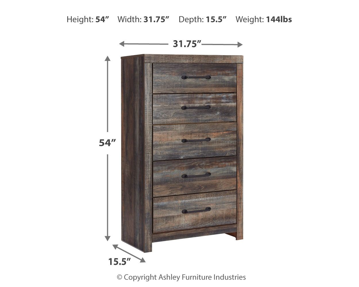 Drystan - Bookcase Bed Set