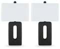 Wimmings - Poly Table Lamp (Set of 2) - Black