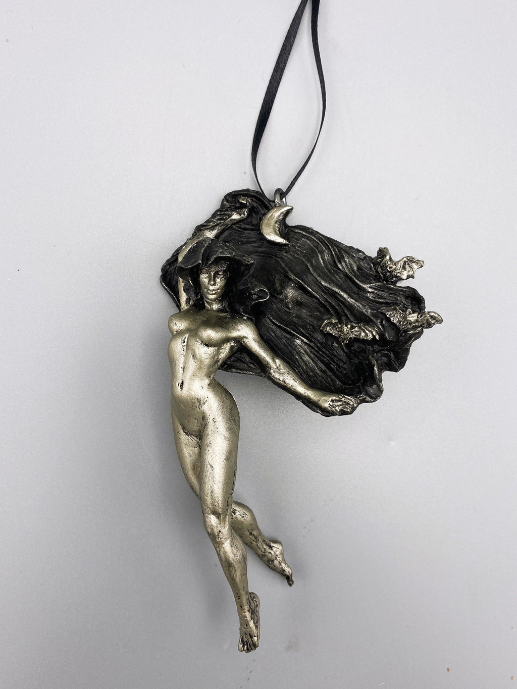Nyx, the Goddess of the Night Ornament | Mythological Deities Figurine |Myths and Legends Character,Mythic Ornament for Gothic Holiday Decor