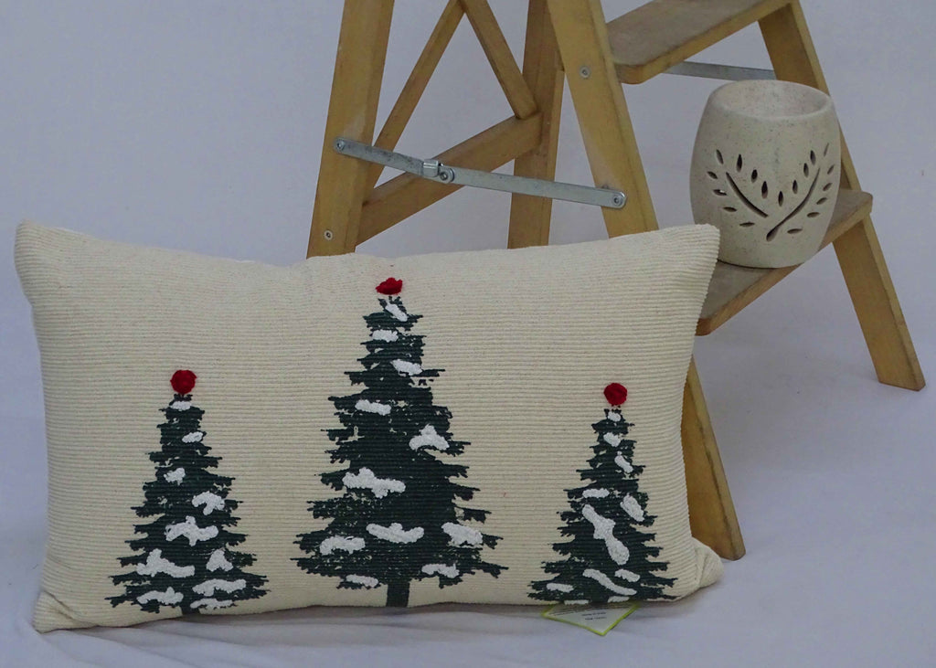 Christmas Throw Pillow for couch 14" x 24"