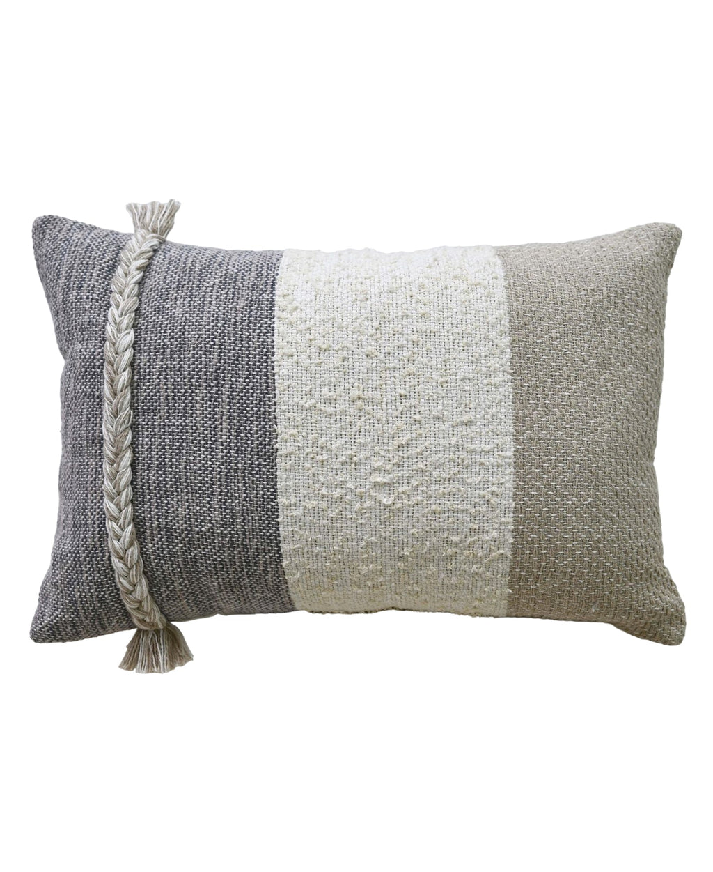 Linden Street Handloom Woven Wooden Textured Decorative