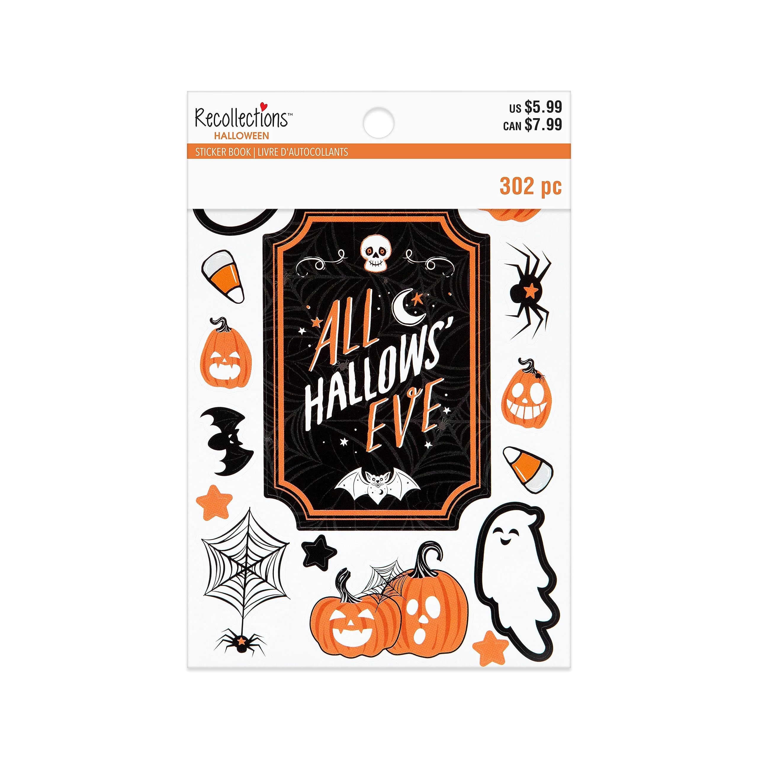 Halloween Basics Sticker Book by Recollections™, Halloween Decorations
