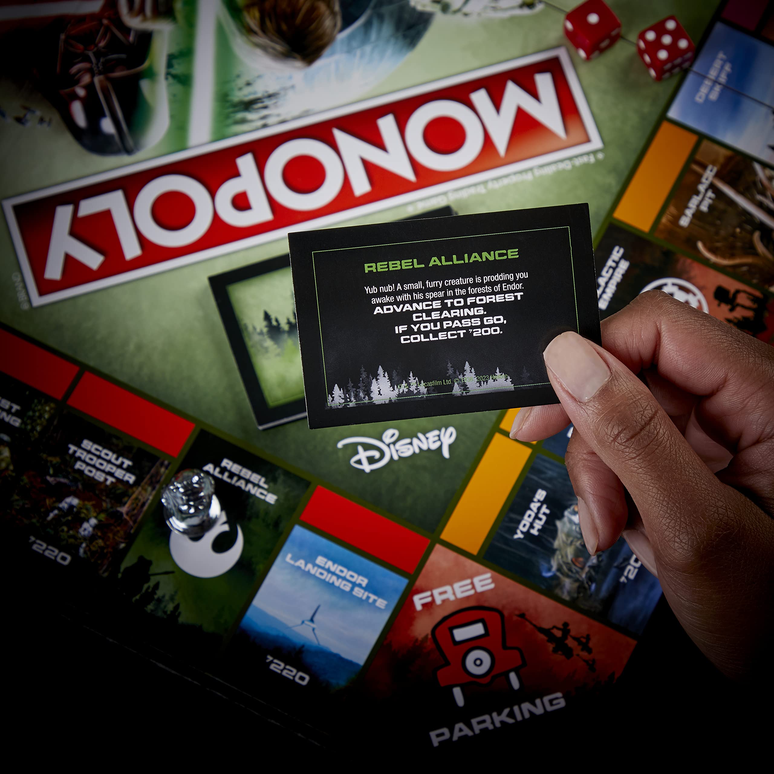 Monopoly: Star Wars Return of Jedi Board Game, 2-6 Players Ages 8+