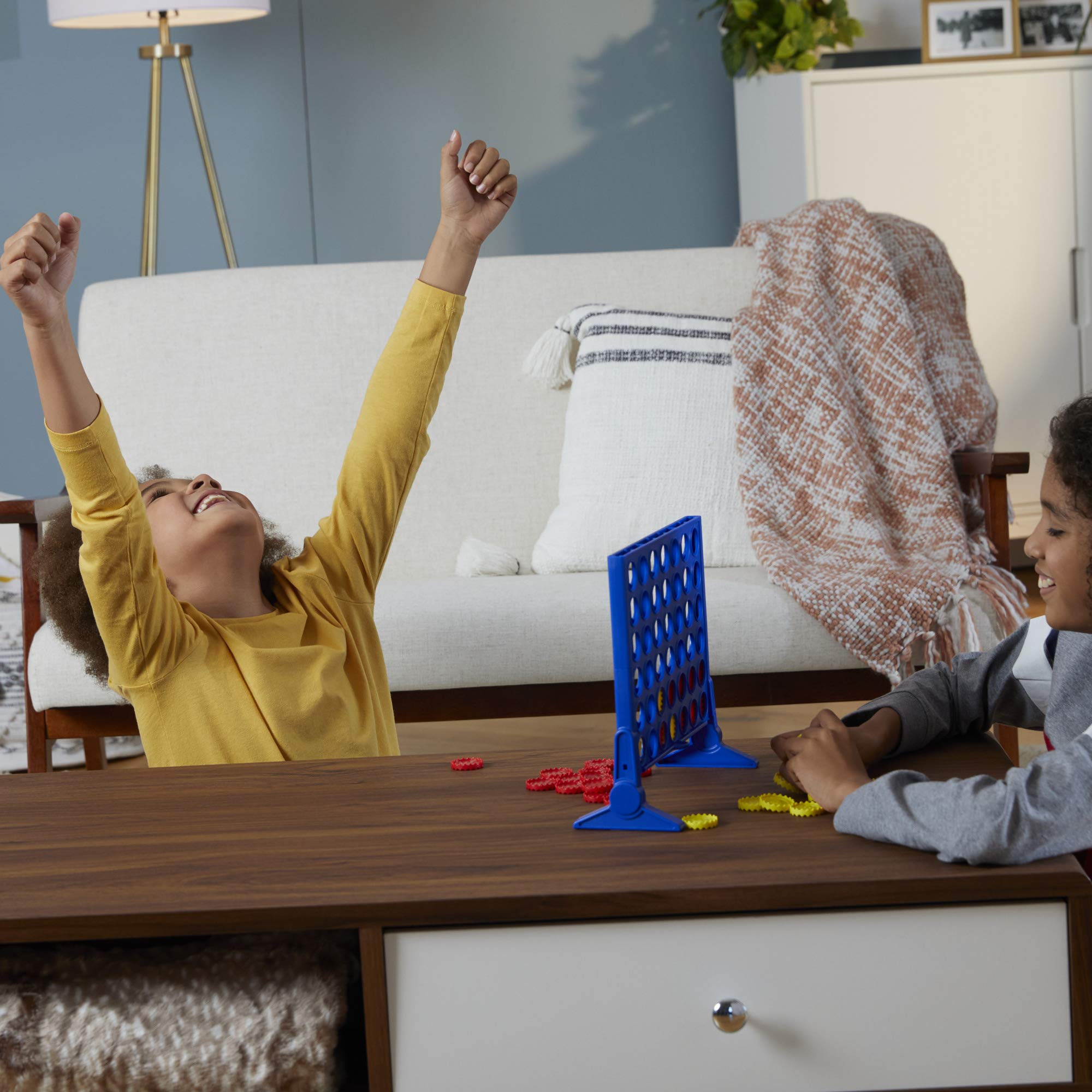 Hasbro Gaming Connect 4 Classic Grid,4 in a Row Game, Strategy Board Games