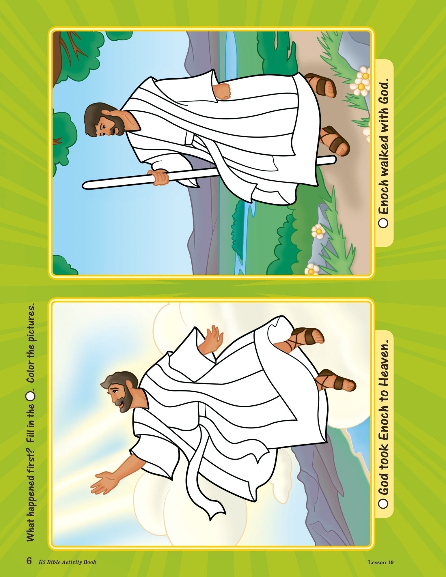 Abeka K5 Coloring and Activity Book with Religious Content