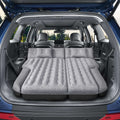 DikaSun Universal SUV Air Mattress – Upgraded Flocking, Extra-Thick Oxford Surface, with Electric Pump & 3M Charging Cable (Grey）)